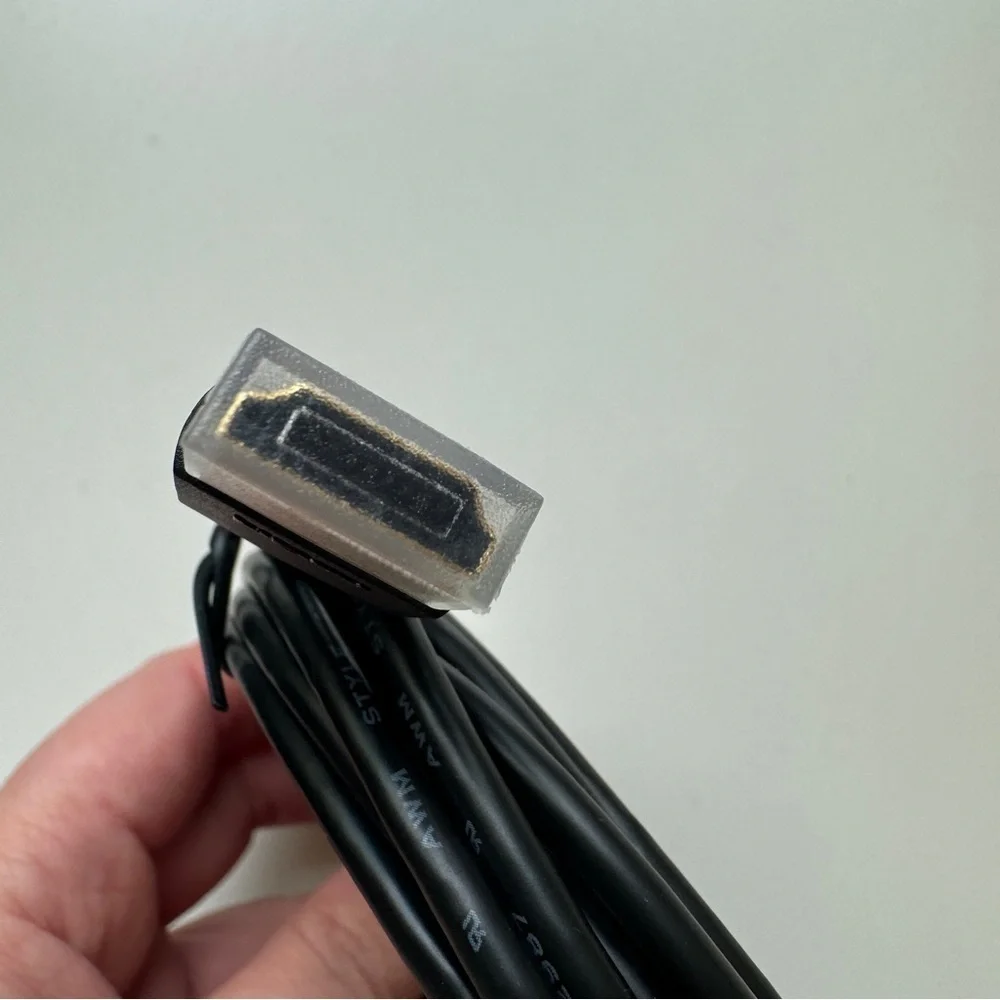 Long Black High Speed HDMI Cable with Ethernet 11.5